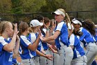 Softball vs Emerson 1  Wheaton College Softball vs Emerson in game 1 of a doubleheader. - Photo By: KEITH NORDSTROM : Wheaton, Softball